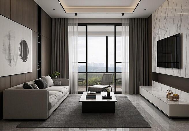 糾結！客廳裝深色系 or 淺色系？一文為你理清思路